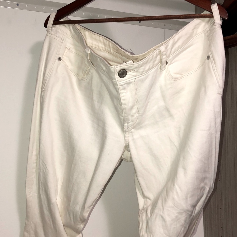 5/$40🛍 American eagle stretch jeans skinny kick 18 long